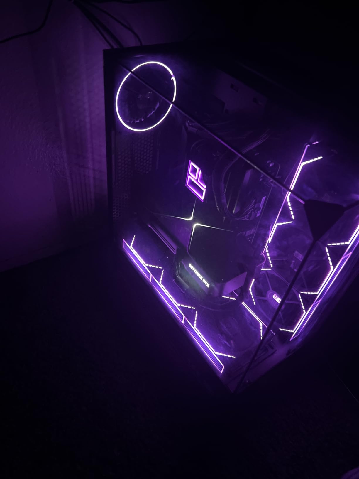 Lian Li O11 Vision Compact ATX Mid Tower Case-Back Connect-Black-O11VPX customer photo 2