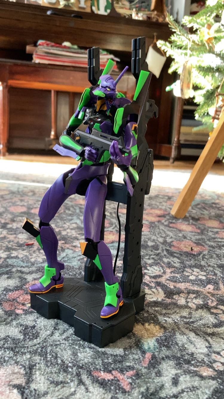 YOLOPARK Evangelion Figure - Evangelion Test TYPE-01 (AMK Series 7.87 Inch Highly Articulated Humanoid Decisive Weapon Neon Genesis Evangelion Unit-01 Model Kit) customer photo 2