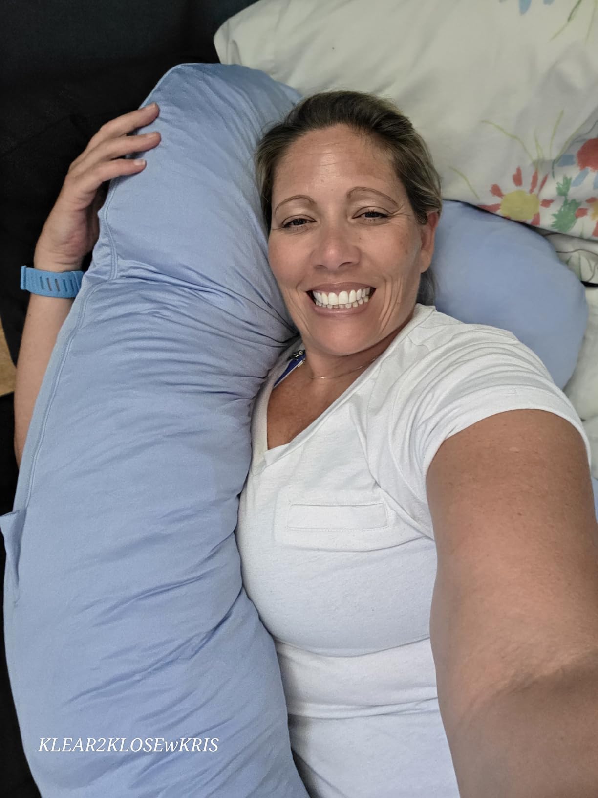 Cooling Pregnancy Pillows for Sleeping, 65'' Full Body Pillow, Light Grey | Sasttie Maternity Pillow, OEKO-TEX, Down Alternative, Removable Cover, Pregnant Women Must Haves, Maternity Essential customer photo 1