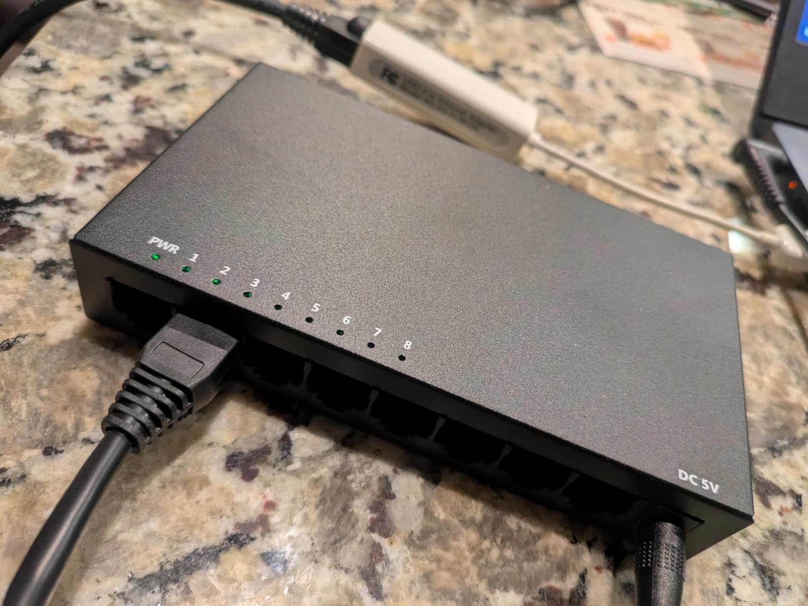8 Port 2.5Gb Web Managed Ethernet Network Switch with 8 x 2.5 Gigabit | 1 x 10G SFP+ | Work with 10-100-1000Mbps Devices | 60G Bandwidth | Fanless Quiet Metal Internet Switch customer photo 1