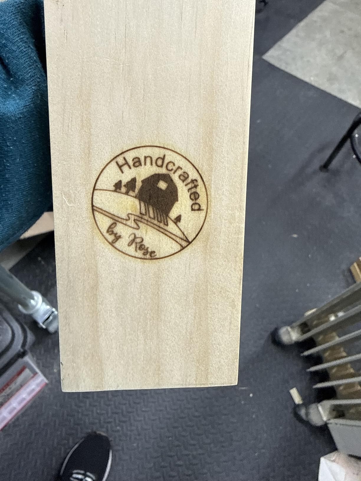 Custom Electric Branding Iron For Wood, Adjustable Temperature Electric Personalized Burger Stamps for Food, Customized Logo Branding Iron for Leather Weddings customer photo 1