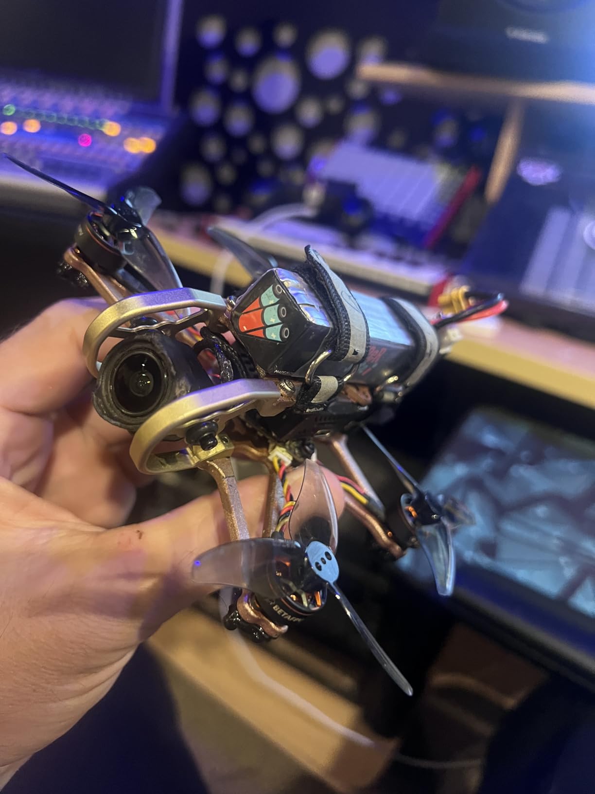 BETAFPV F4 2-3S 20A Brushless FC for HD Digital Drone Like Pavo20 Pro II | Compatible for HD VTX, O3 Air Unit Without Soldering, 2-3S FPV Drone, Integrate Serial ELRS 2.4G Receiver customer photo 1