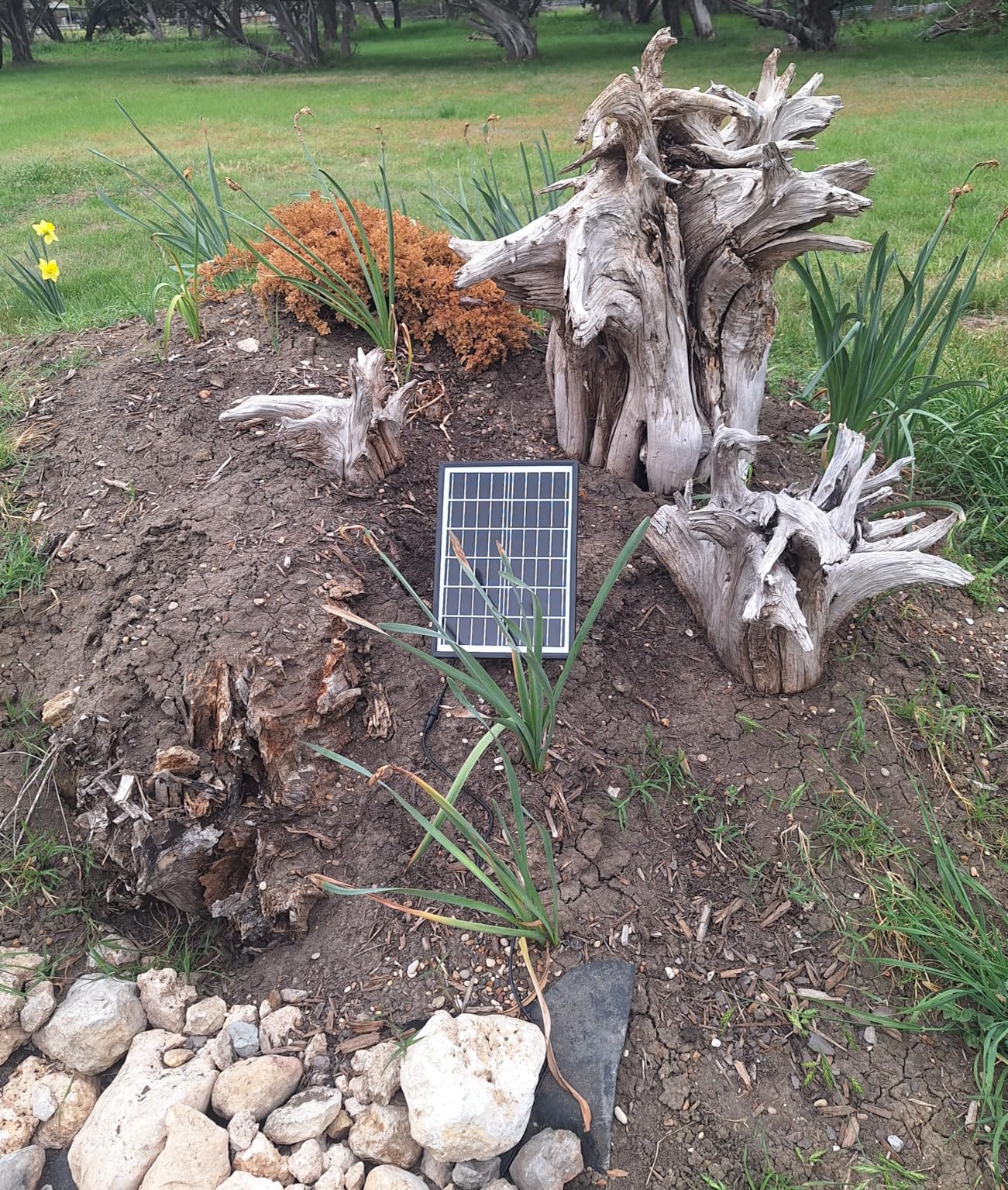Biling 8W Solar Pond Aerator with 4400mAh Battery Backup for Fish Pond customer photo 2