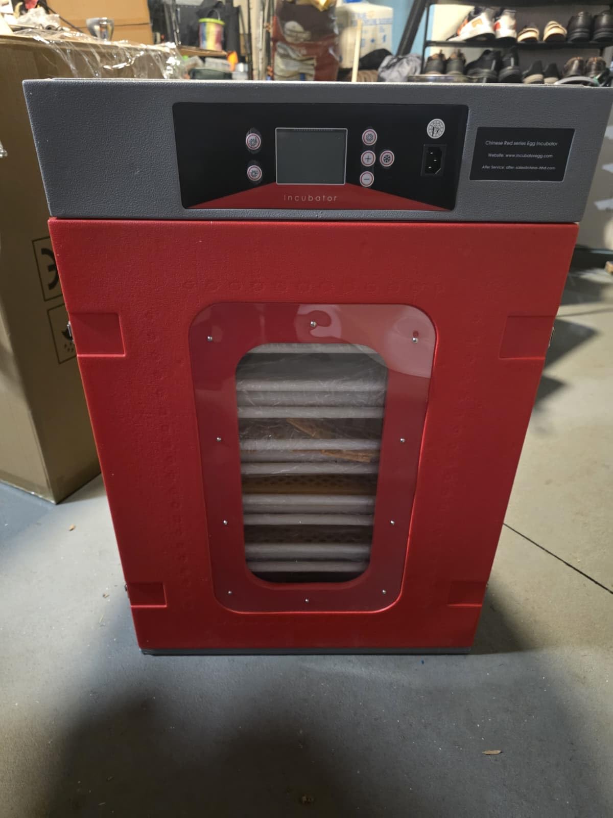 400 Eggs Incubator, Automatic Incubator for Hatching Eggs, with Automatic Egg Turning and Temperature Humidity Control, Poultry Hatching Incubator for Chicken Duck Goose Quail Bird customer photo 1