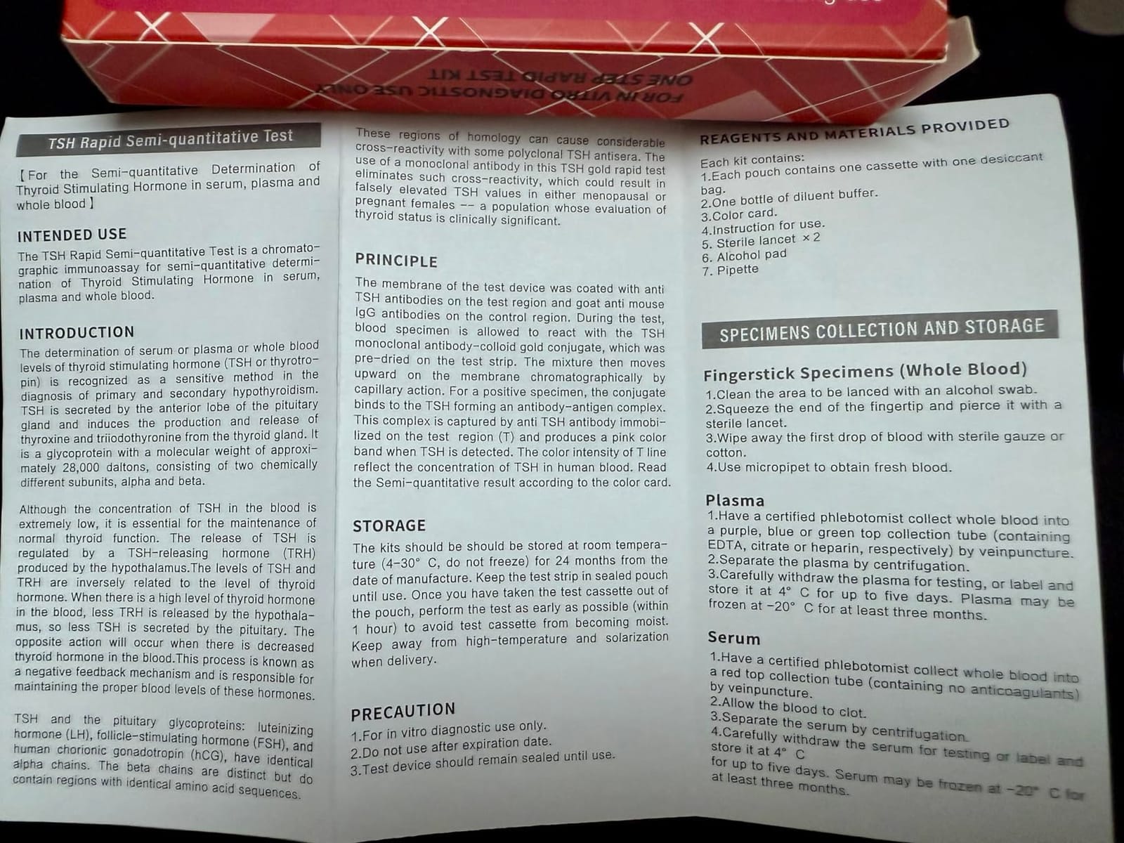 Thyroid Test Kit TSH Thyroid Test Kit, at-Home Testing customer photo 1