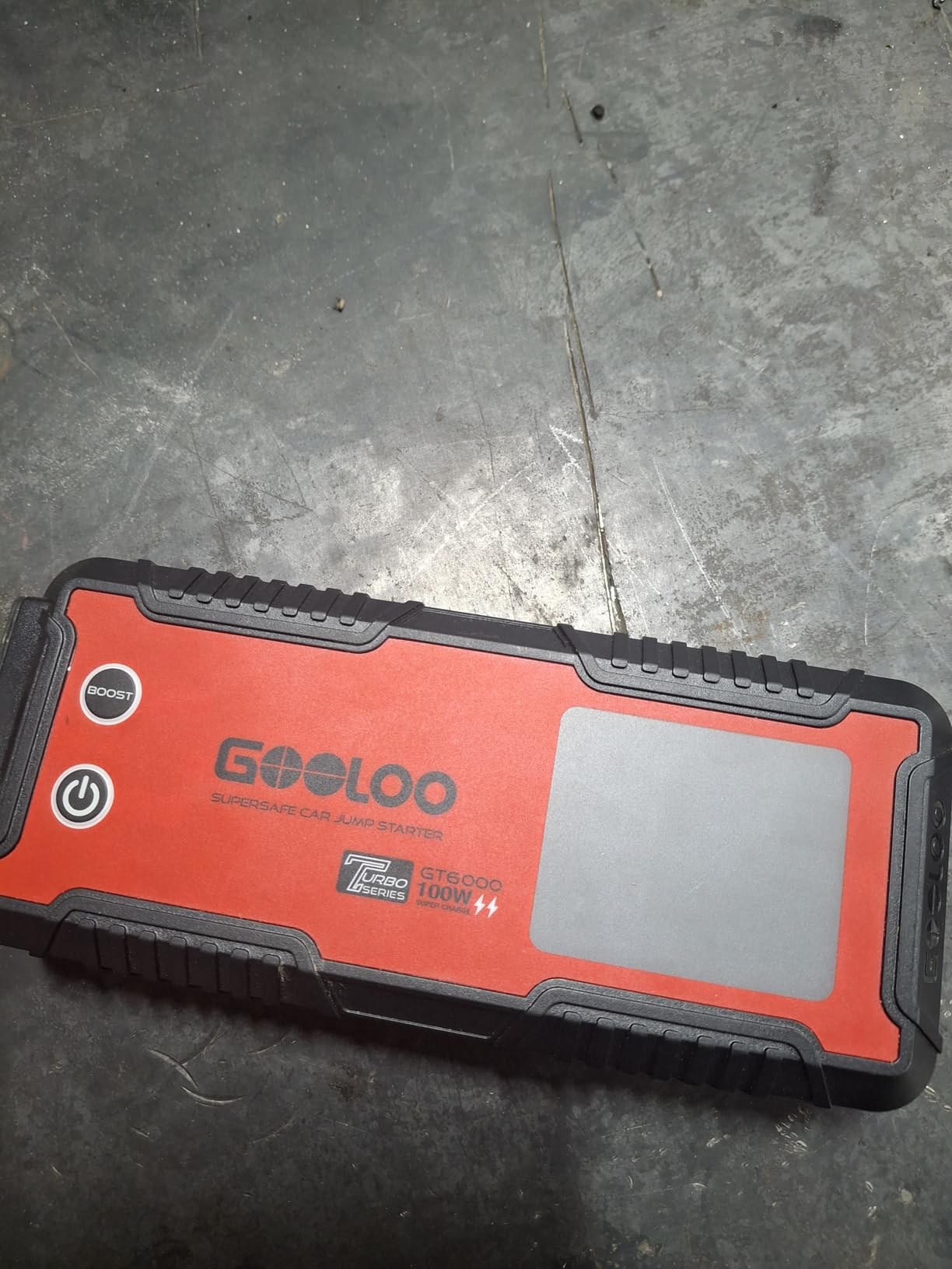 GOOLOO GT6000 Jump Starter 6000A 12V with 100W Bi-Directional Fast Charge customer photo 1