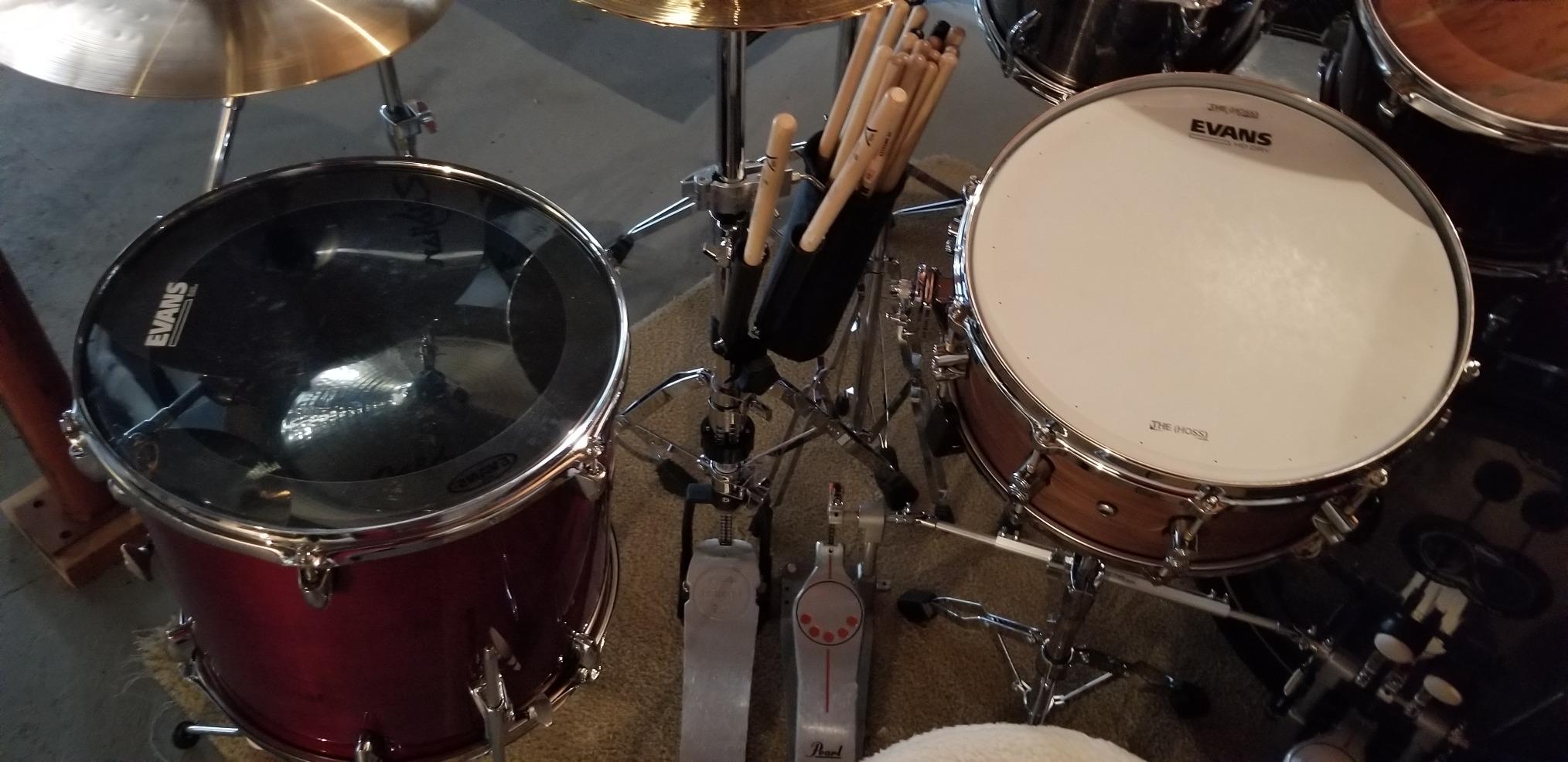 Evans HD Dry Coated Tompack Drum Heads 10, 12, 14 Inch customer photo 2