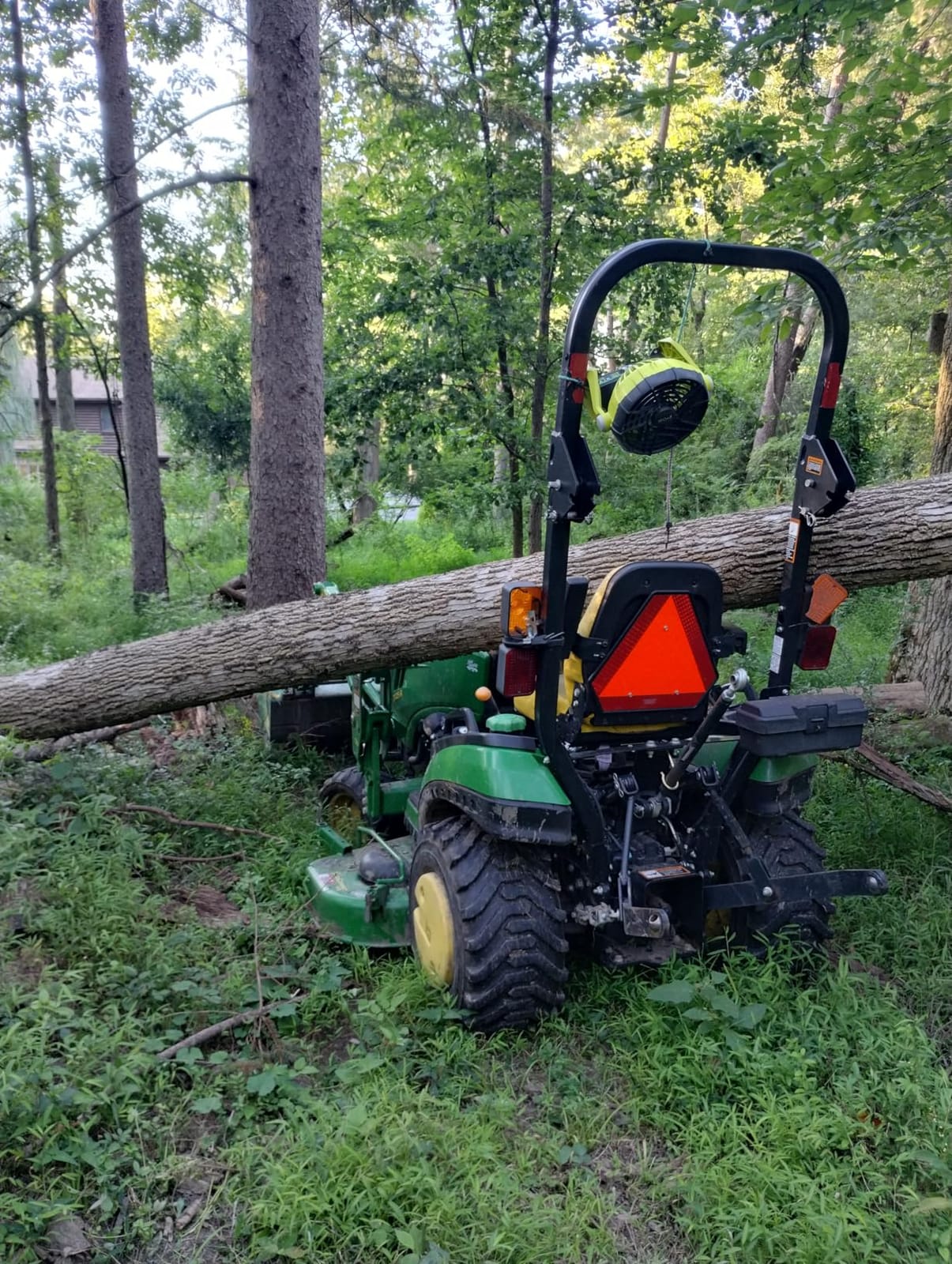 Forestry Safety Helmet and Hearing Protection System, Orange customer photo 1