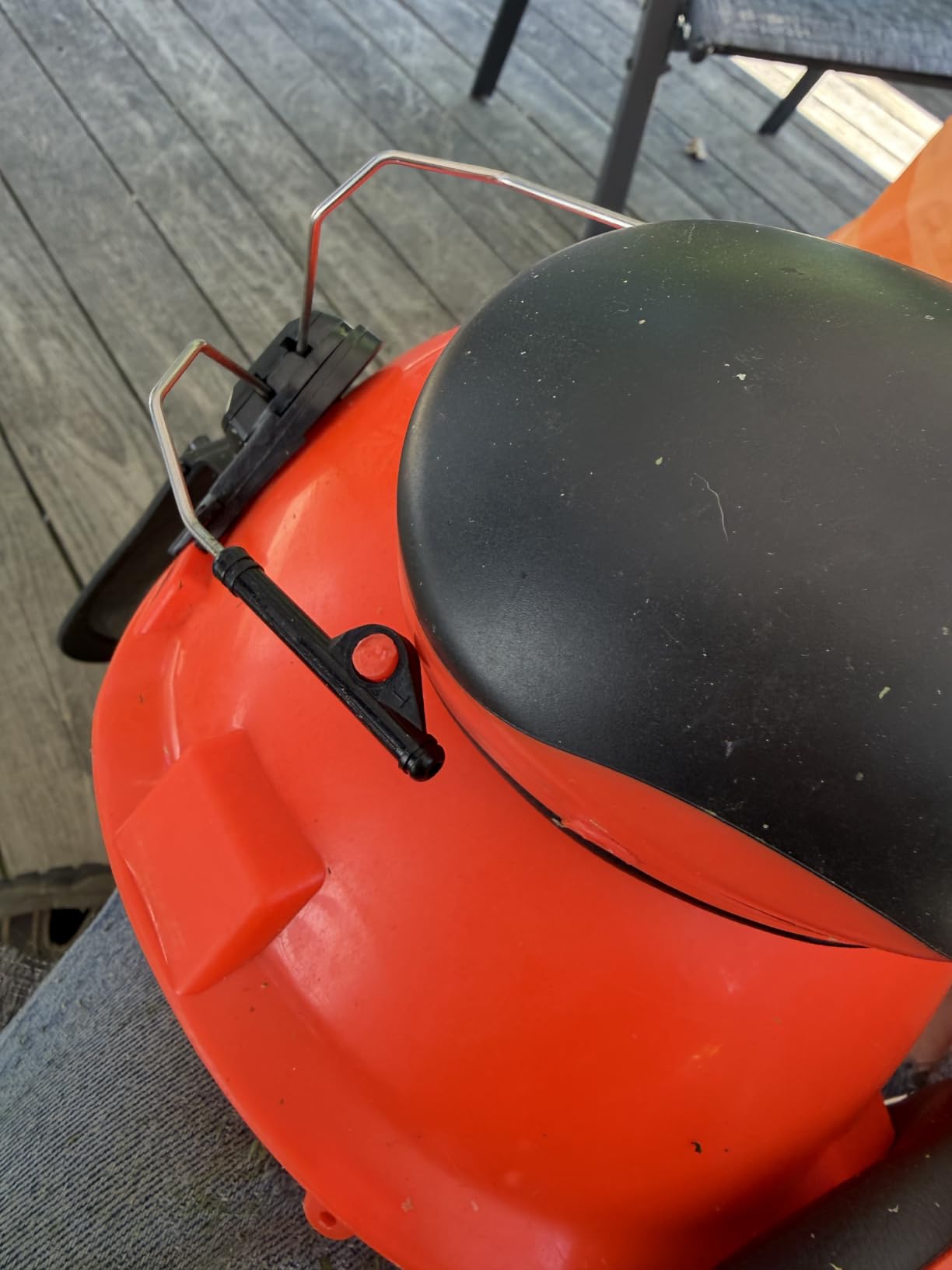 Forestry Safety Helmet and Hearing Protection System, Orange customer photo 2