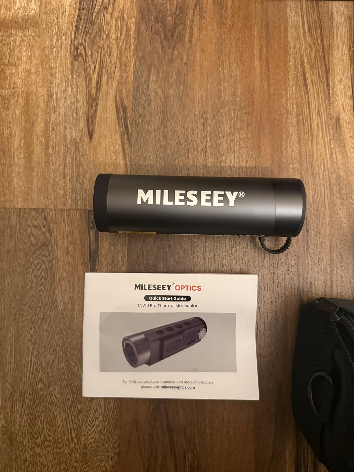 MiLESEEY TNV10PRO Thermal Monocular, 400x300 SR 320x240 IR Resolution, Aircraft Mg-Al Alloy, 13mm 50Hz Handheld Thermal Camera, Night Vision Imager, Hot Spot Tracking customer photo 1