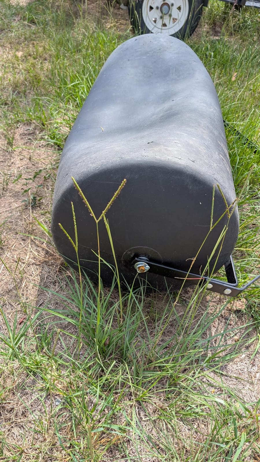 Brinly 42 Gallon 390 lb. Tow-Behind Poly Lawn Roller, 18 by 36