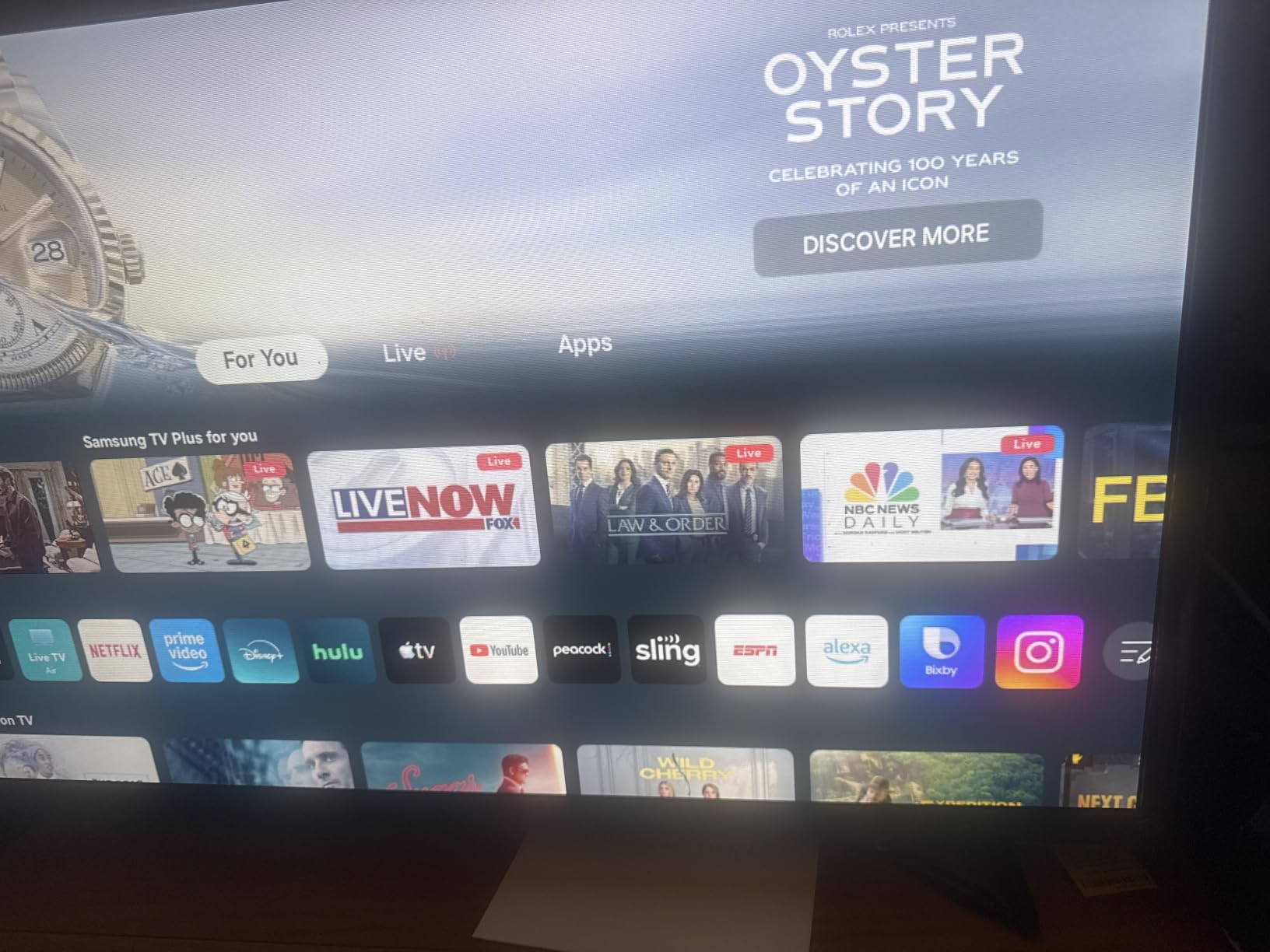 Samsung 32-Inch Class HD H5000F Smart TV (2025 Model) HDR, Object Tracking Sound Lite, Knox Security, One UI Tizen customer photo 2