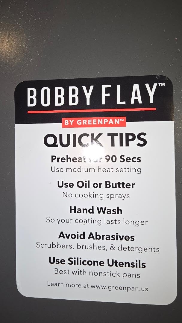 GreenPan x Bobby Flay Hard Anodized Nonstick 10 Piece Cookware Set, PFAS-Free Ceramic Pots & Pans, Induction Suitable, Frypans, Saucepans Saute, Stockpot, Glass Lids, Dishwasher & Oven Safe, Black customer photo 2