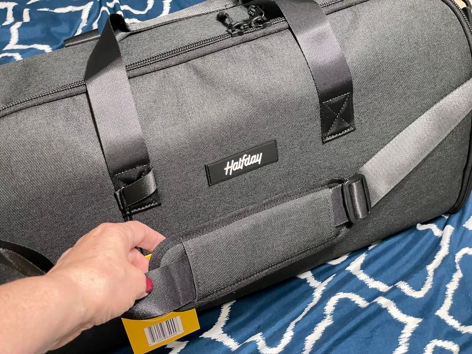 Convertible 2-in-1 Garment Duffel Weekender 45L, Carry On, Stone customer photo 1
