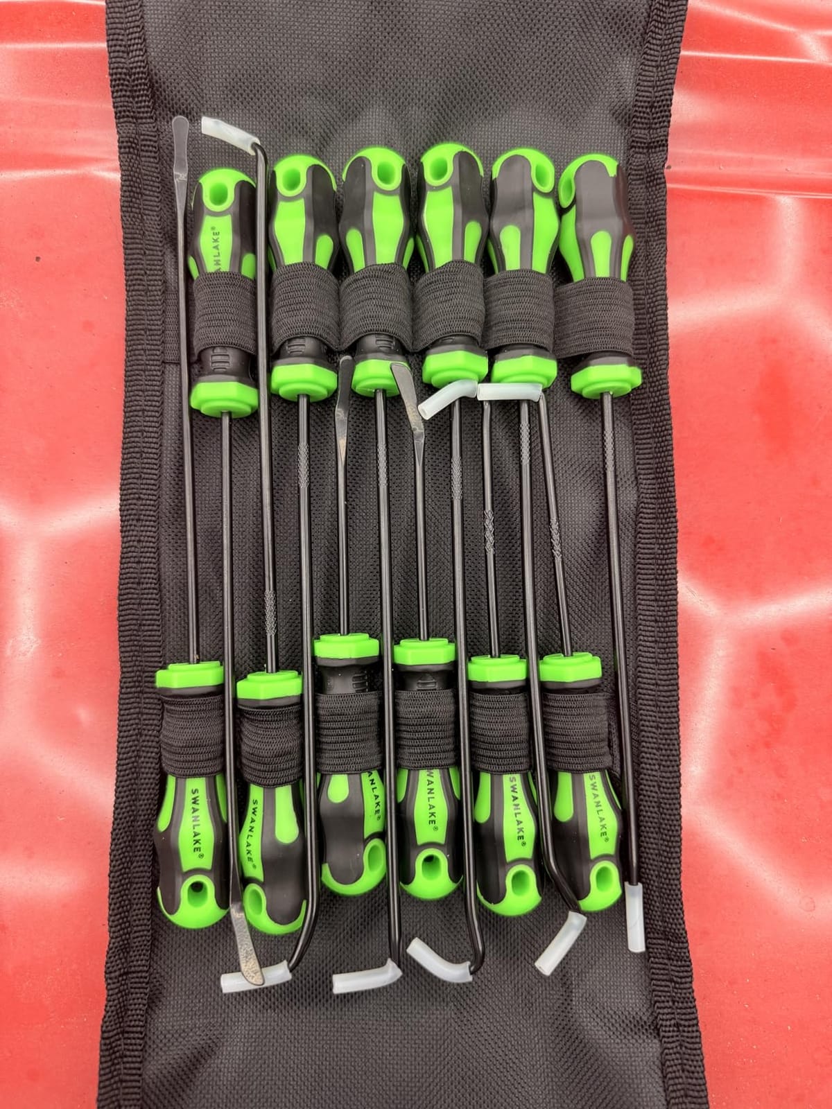 12-Piece Pick and Hook Tool Set, Automotive Mechanic Tools, Car Auto Oil Seal/O-Ring Seal Hook Kit, Mini & Long Precision Hooks for Hoses, Gaskets, Seal Puller Removal customer photo 1