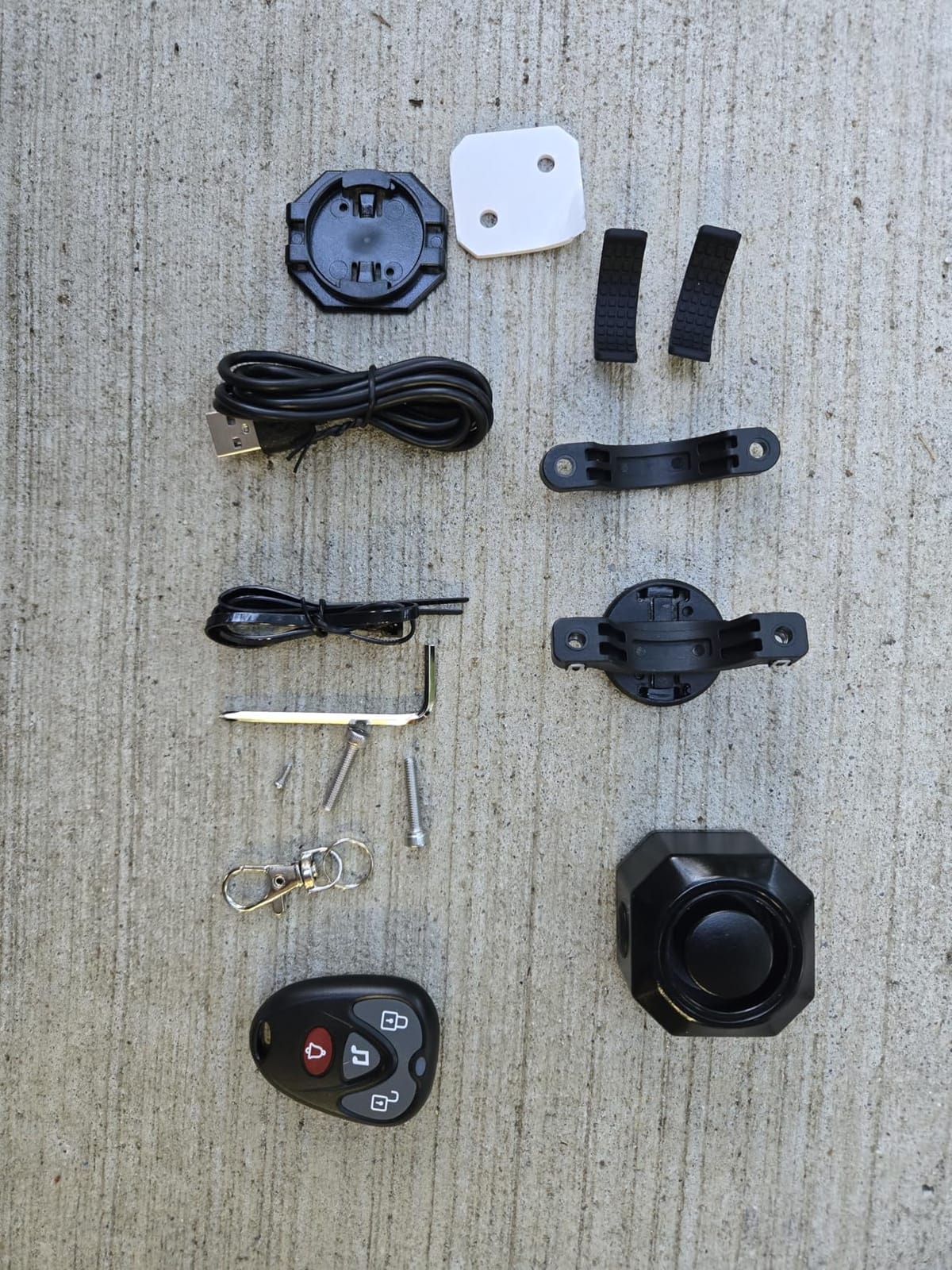 Max 110dB Bike Alarm,Bike Alarms For Ebikes Rechargeable Motorcycle Alarm With Remote,7 Levels Sensitivity Bicycle Alarm, Anti Theft Bicycle Alarm& Ebike Alarm For Car Motorcycle Scooter Ebike customer photo 1