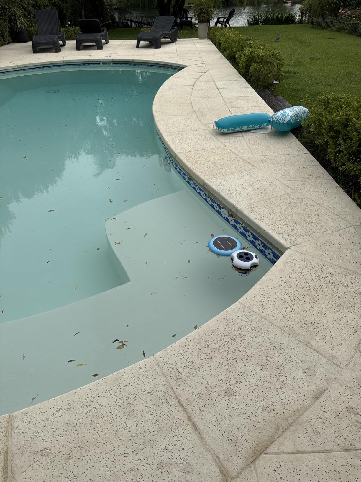 Solar Pool Ionizer for Pools up to 45,000 Gallons, Enhanced with Latest Solar Technology & Longer-Lasting Anode customer photo 2