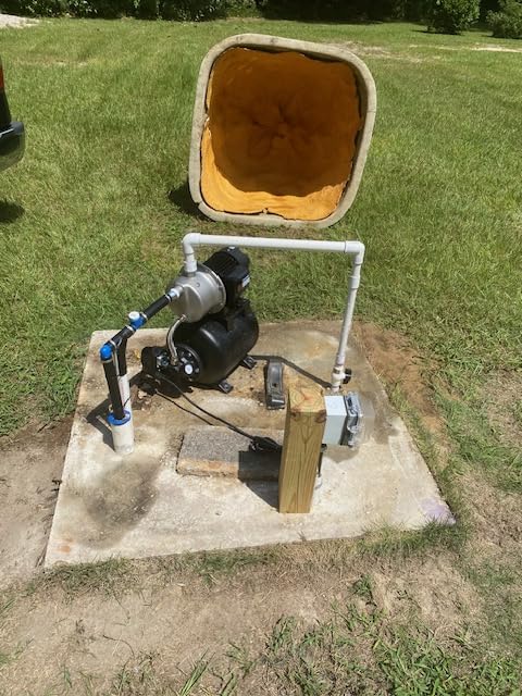 Aquastrong 115V Shallow Well Garden Pump, Stainless Steel, 1320 GPH, Automatic Water Booster Jet Pump for Home, Garden, Lawn, Irrigation, 1.6 HP with Pressure Tank customer photo 2