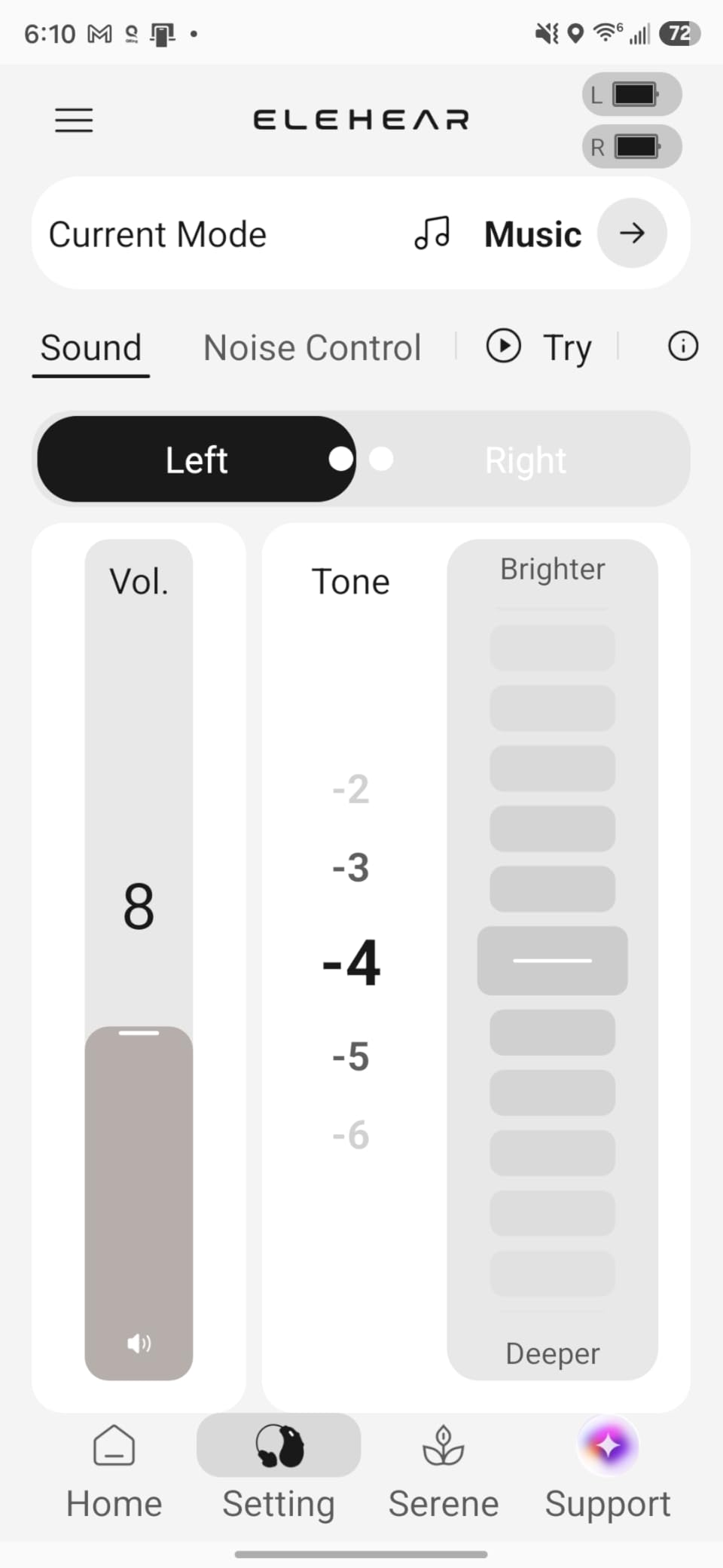 ELEHEAR-Beyond Pro OTC Hearing Aids, Bluetooth Rechargeable, Premium Sound | 50dB Enhancement, VocClear 2.0 AI, 30% Clearer Speech, Bluetooth 5.3 App, Music Mode, 100 hours Total Battery, Champagne Gold customer photo 2