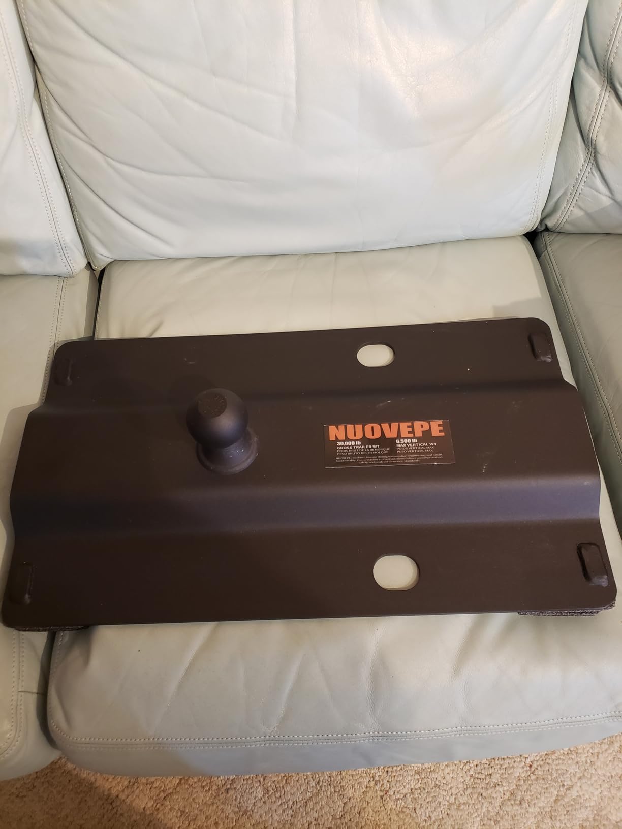 Gooseneck Hitch Plate, 5th Wheel Adapter with 2-5/16