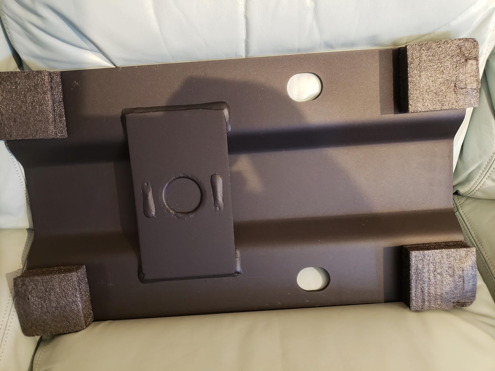 Gooseneck Hitch Plate, 5th Wheel Adapter with 2-5/16