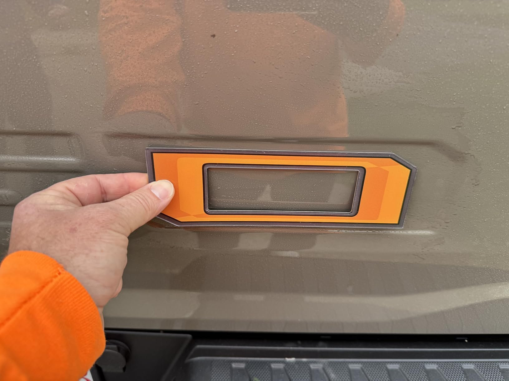 Eurosport Daytona - Compatible with 2024-Current Ford F150 Pro Access Tailgate Letters (Gray) customer photo 1