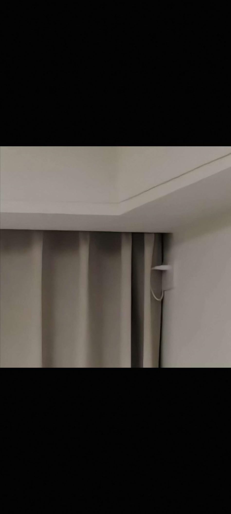 Ceiling Curtain Track, Automatic Motorized Opener with Alexa | Voice controlled smart blinds rail for smart homes, supports custom ceiling mount up to 165 inches customer photo 1