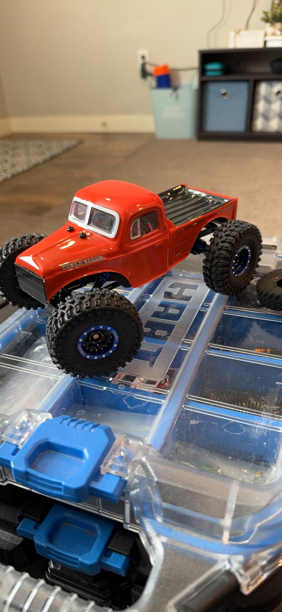 Carbon Fiber Chassis Kit for SCX24, 7° Angled Skid, LCG Chassis Kit for SCX24 Gladiator & Dodge Power Wagon customer photo 1