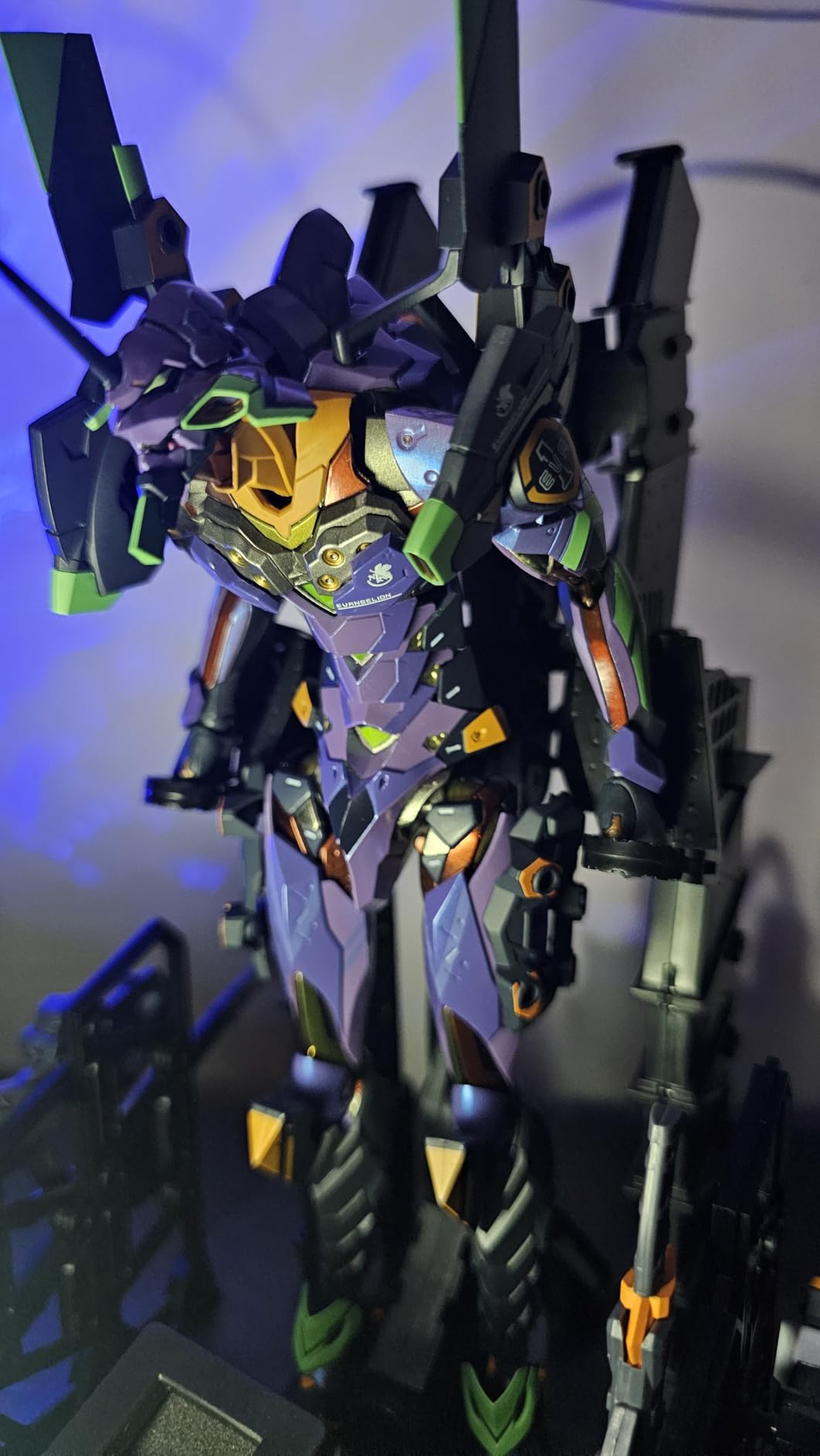 TAMASHII NATIONS - Evangelion - Evangelion Test Type-01 30th with The Spear of Gaius Metal Build Action Figure customer photo 1
