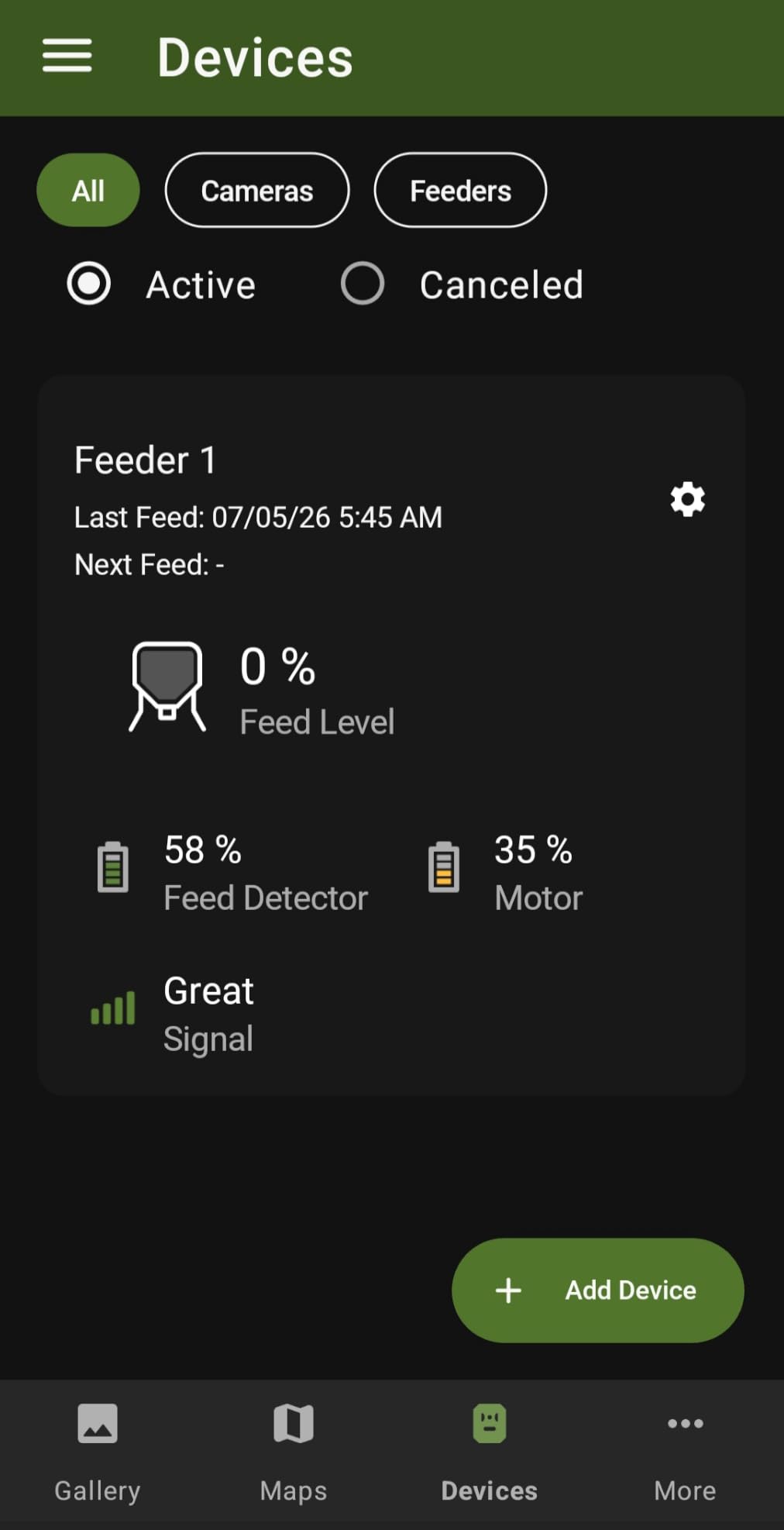 Moultrie Deer Feeder Connected - Cellular Connected Tripod Feeder - 6V Spincast Deer Feeder - Nationwide 4G LTE Autoconnect customer photo 1