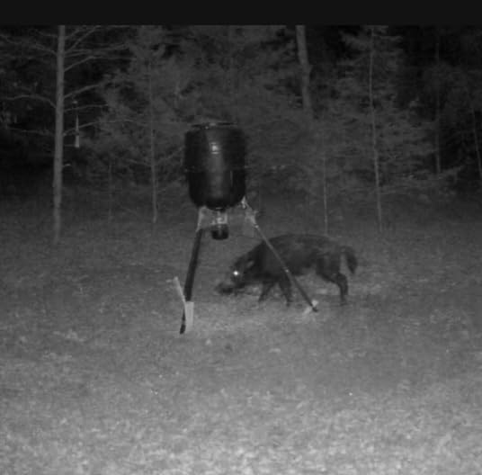 Moultrie Deer Feeder Connected - Cellular Connected Tripod Feeder - 6V Spincast Deer Feeder - Nationwide 4G LTE Autoconnect customer photo 2