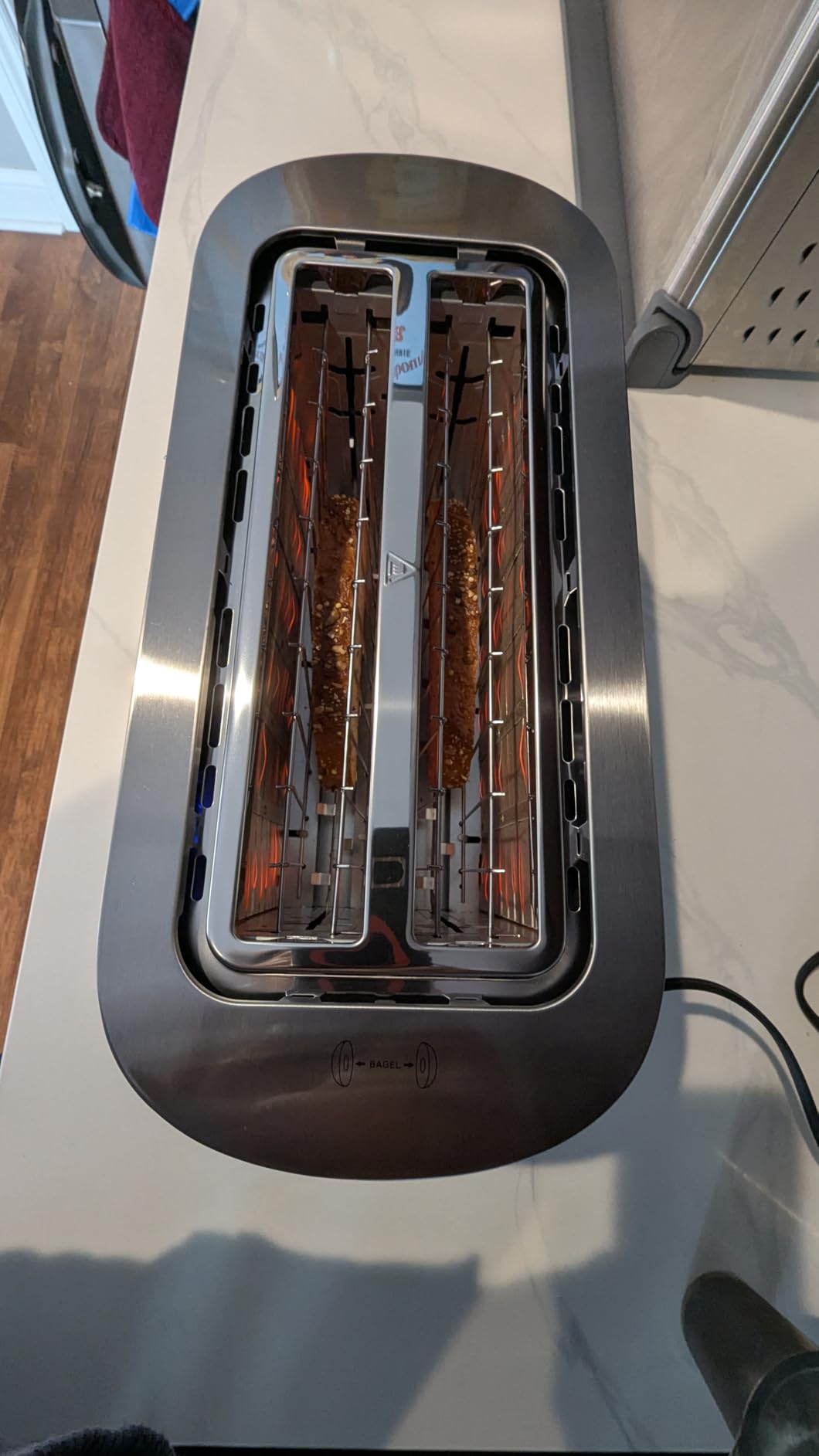 Elite Gourmet 4-Slice Long Slot Toaster, 1.5