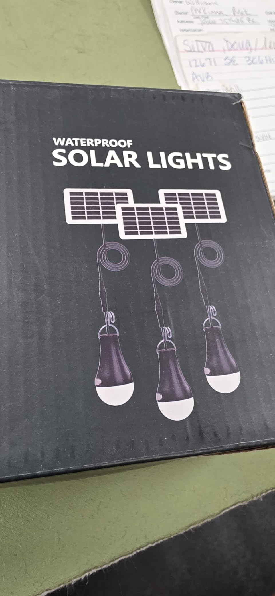 Solar Chicken Coop Light with Timer, 3-Pack Portable Rechargeable Solar Light Bulbs with 3 Color Temps (3000K/4000K/6000K), Auto On/Off 6H, IPX4 Waterproof for Indoor, Camping, Emergency customer photo 2