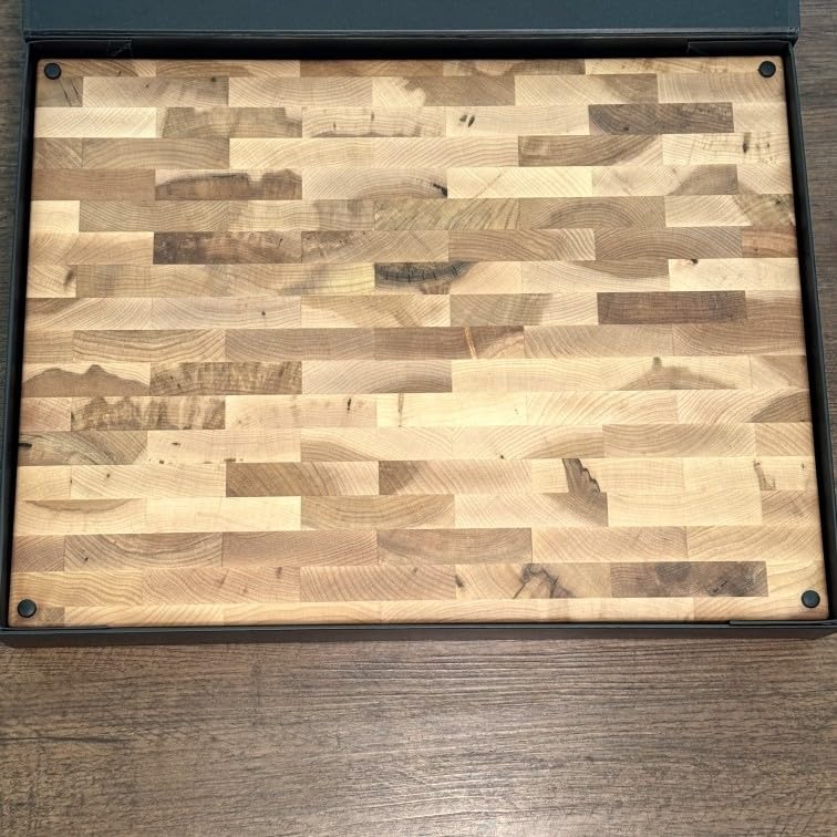 Maple End-Grain Cutting Board (Made in USA) 17