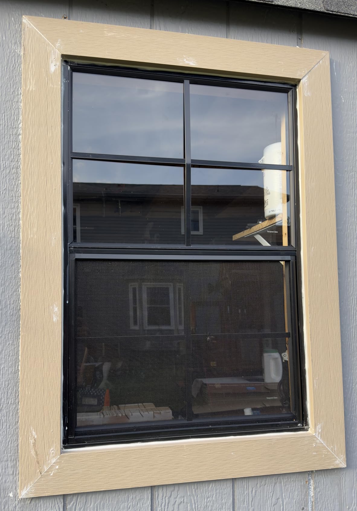 Shed Windows 2 Pack, Fixed Transom Windows 10