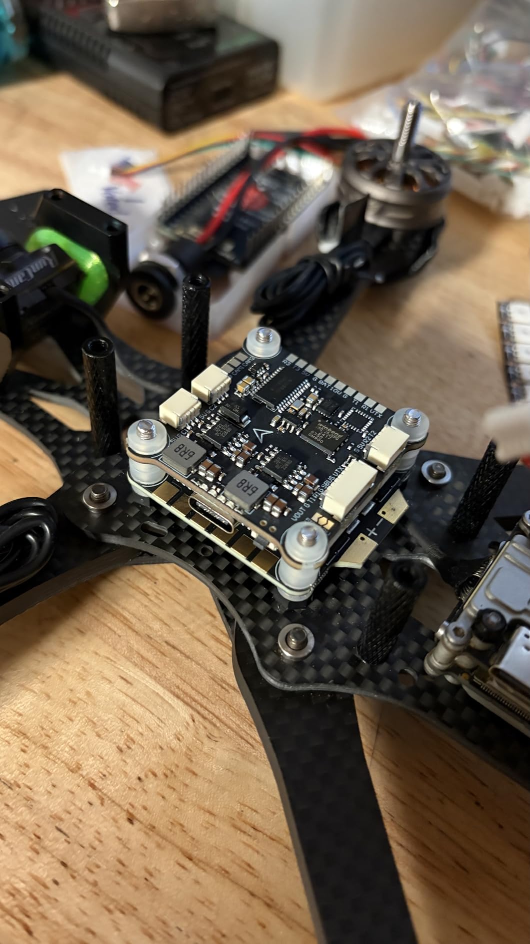 HGLRC F405 8S V1 FC Flight Controller High-performance ICM42688P M3 for FPV Racing Freestyle Drones customer photo 1