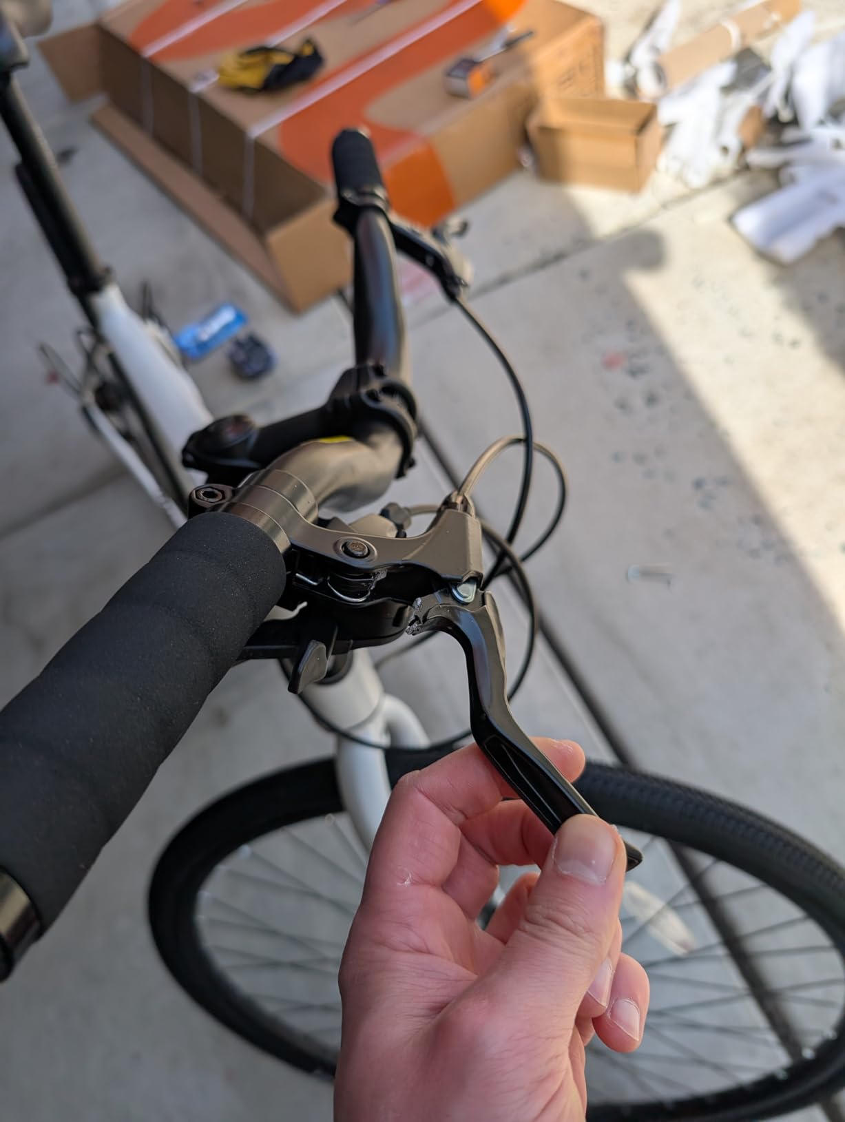 VIRIBUS Hybrid Bikes, 28 inch Road Bike 7 Speed with Lightweight Aluminum Frame, 700C Wheels, Hybrid Bicycle for Men Adult, City Commuters customer photo 2