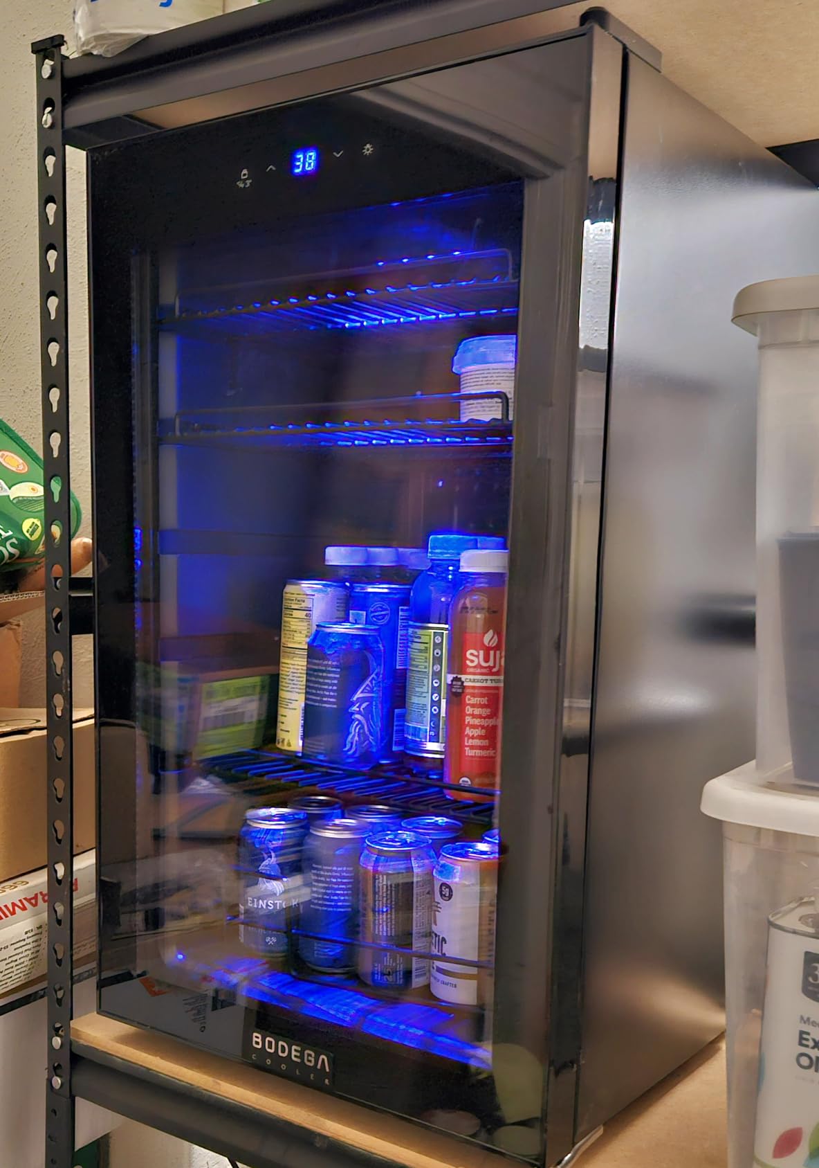 BODEGACOOLER 35.4 Cu.Ft Commercial Beverage Fridge, 2 Door Display Cooler customer photo 1