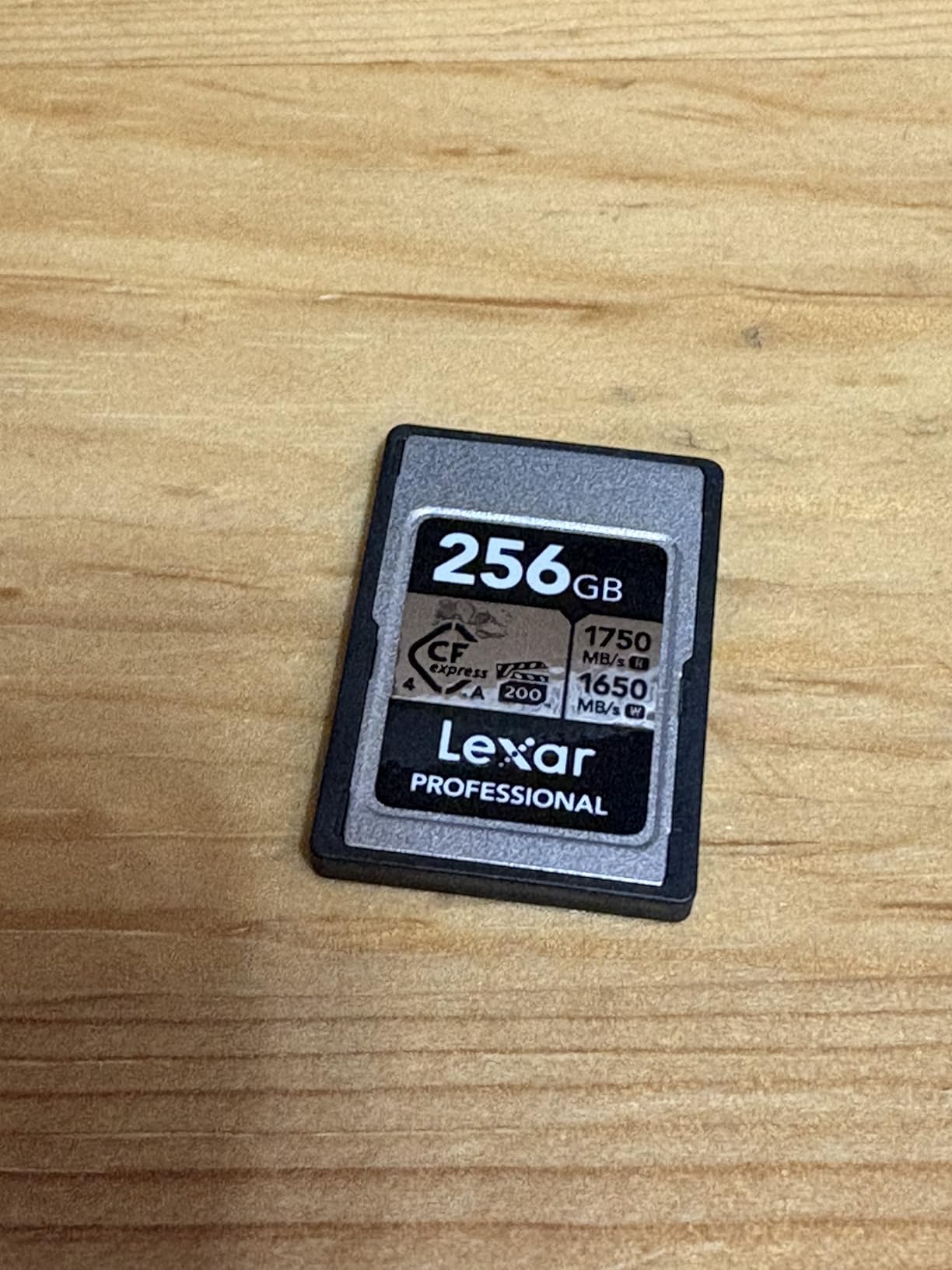 Lexar 256GB CFexpress Type A Silver 4.0 Card, 1750/1650 MB/s, 8K Video - Compatible with Sony Alpha/FX Cameras, Water/Dust/Drop Resistant (LCAEXS4256G-RNENU) customer photo 1
