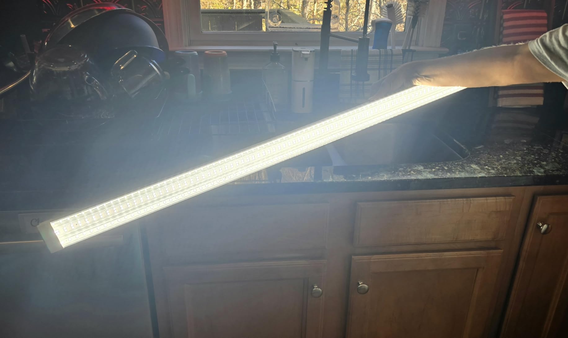 Upgrade Super Bright 6 Pack 60W LED Shop Lights 4FT 9000LM 5000K for Shop | 4' 5000K 48 inch Linkable 4FT LED Shop Light Fixture For Workshop Garage Warehouse Workbench Supermarket Basement Barn customer photo 1