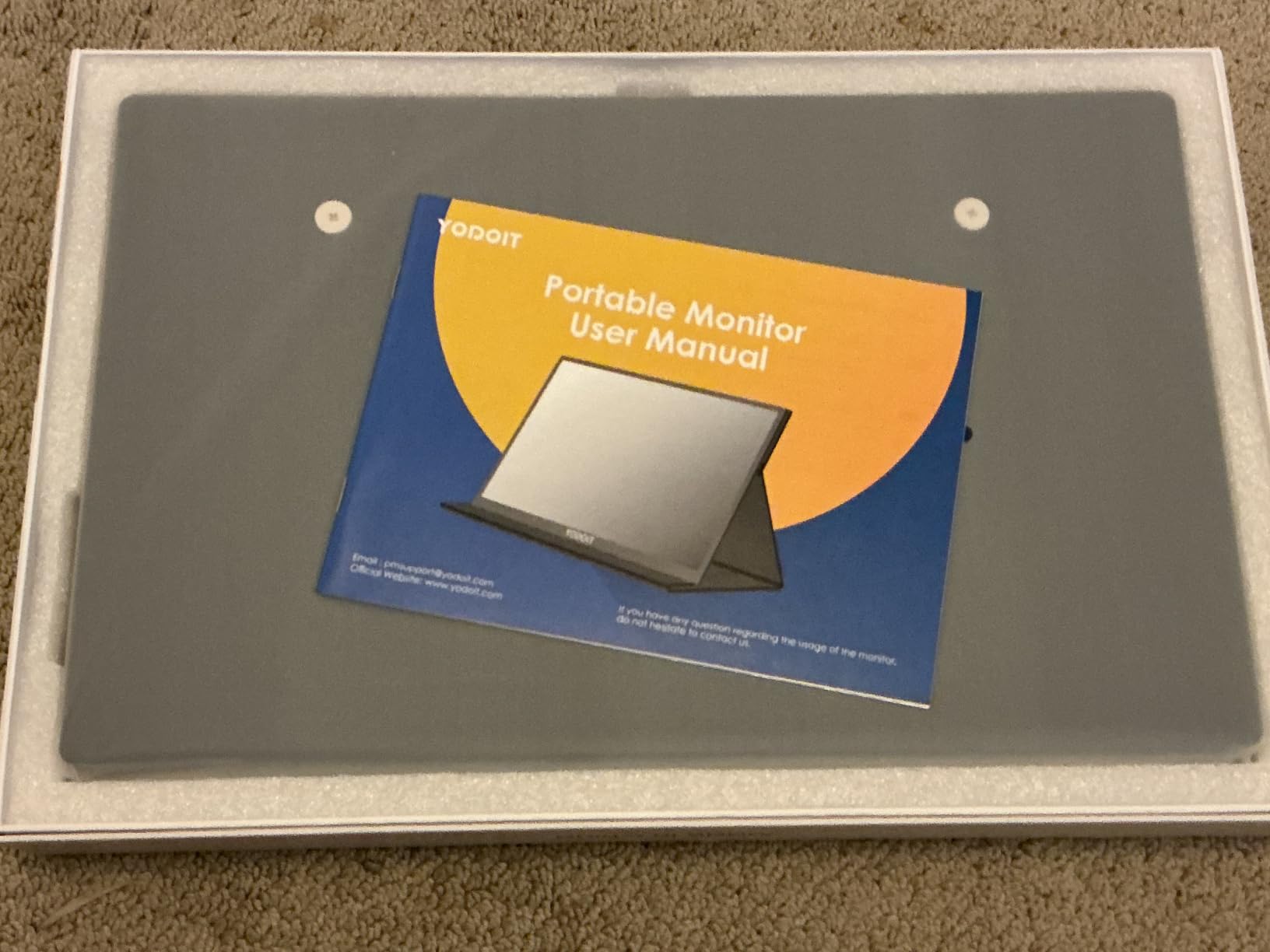 Yodoit 4K Portable Monitor, 16