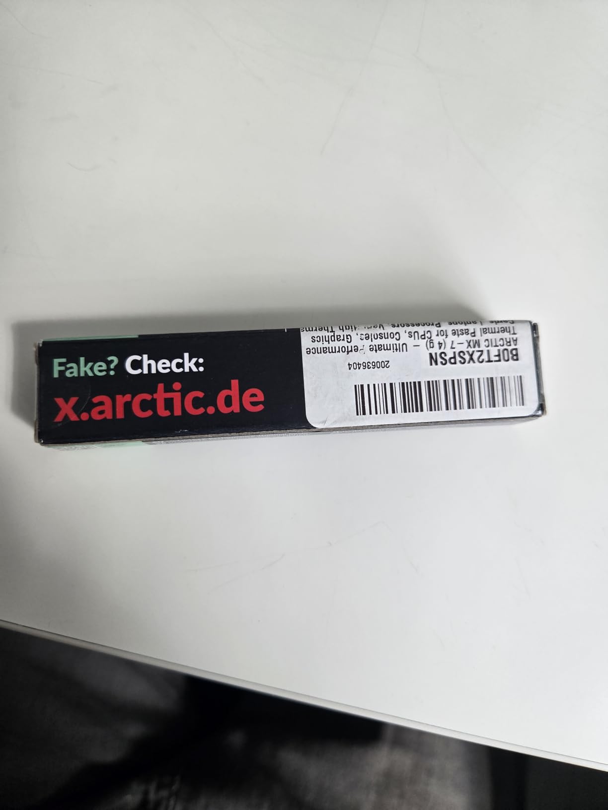 ARCTIC MX-7 (4 g) - Ultimate Performance Thermal Paste, Long Durability customer photo 1