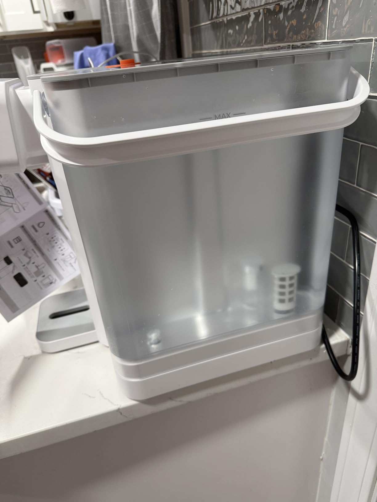 Waterdrop CT01 Countertop Water Filter System, Hot and Cold Water Dispenser | 6-Stage Filtration, Zero Wastewater, 5 Temperature, Instant Hot and Cold Water, Touchscreen Control, No Plumbing Required customer photo 2