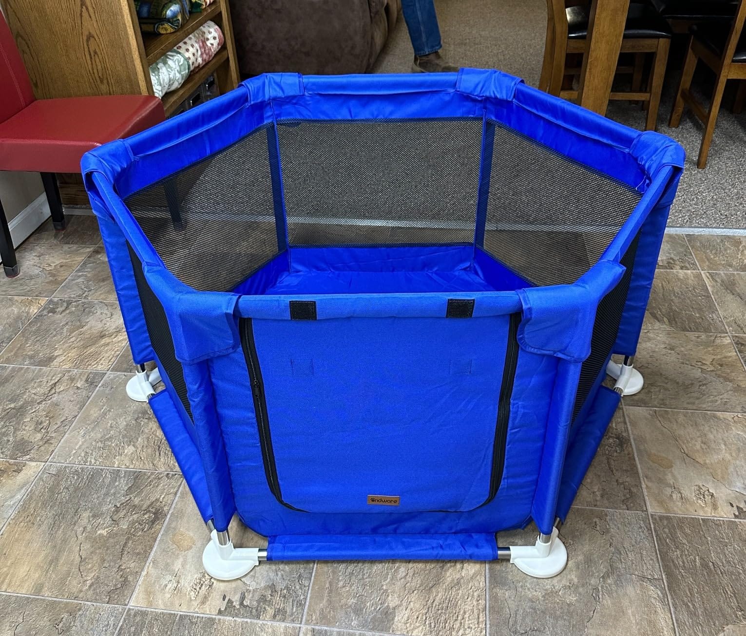Whelping Box for Dogs and Puppies, 36x36x19 in Whelping Supplies with Waterproof Whelping Pad for Medium Small Dogs customer photo 2