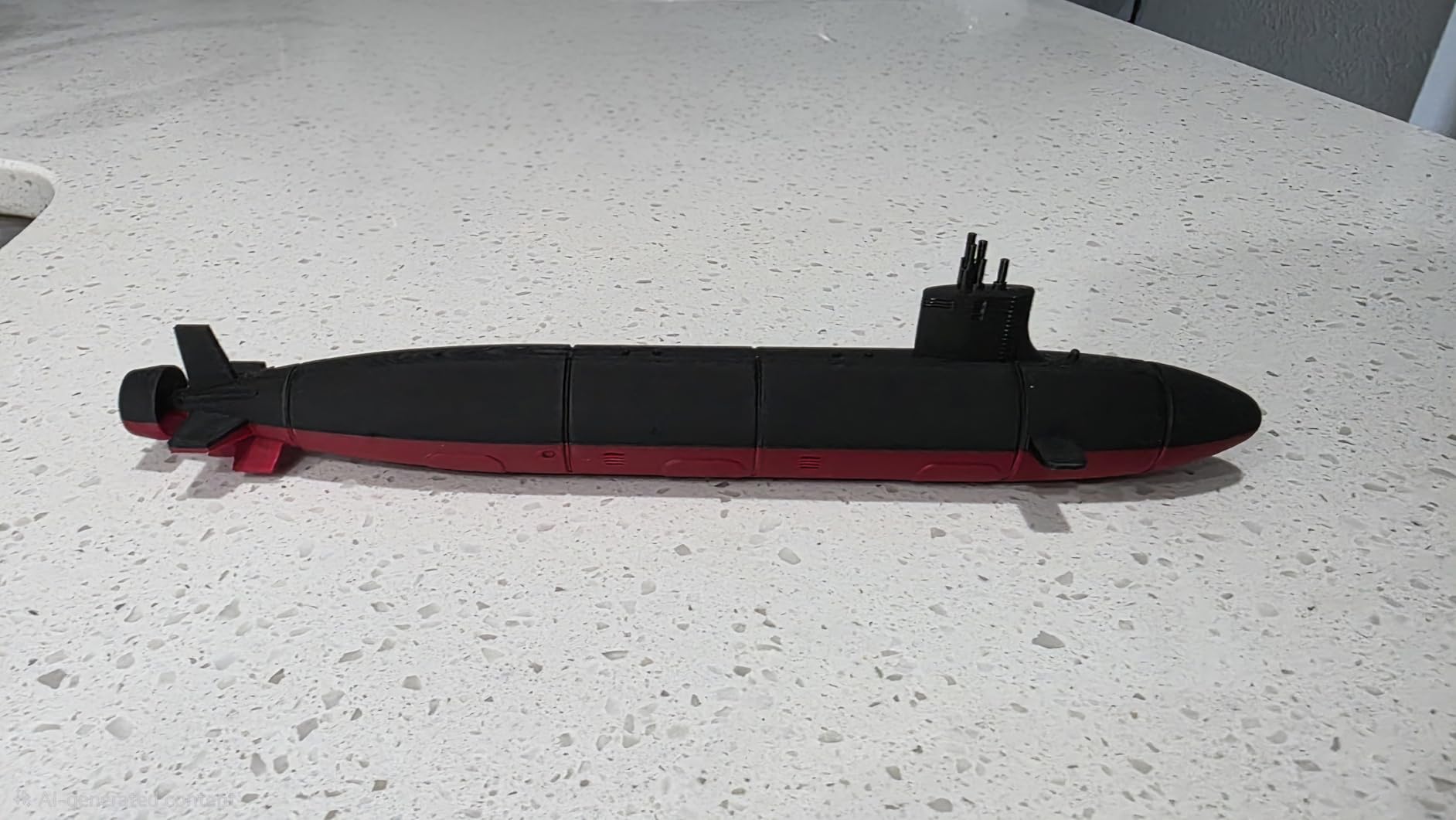 12-Inch Seawolf-Class Submarine Model - Replica of The Advanced Fast Attack Submarine - Nautical Enthusiasts and Military Collectors customer photo 1