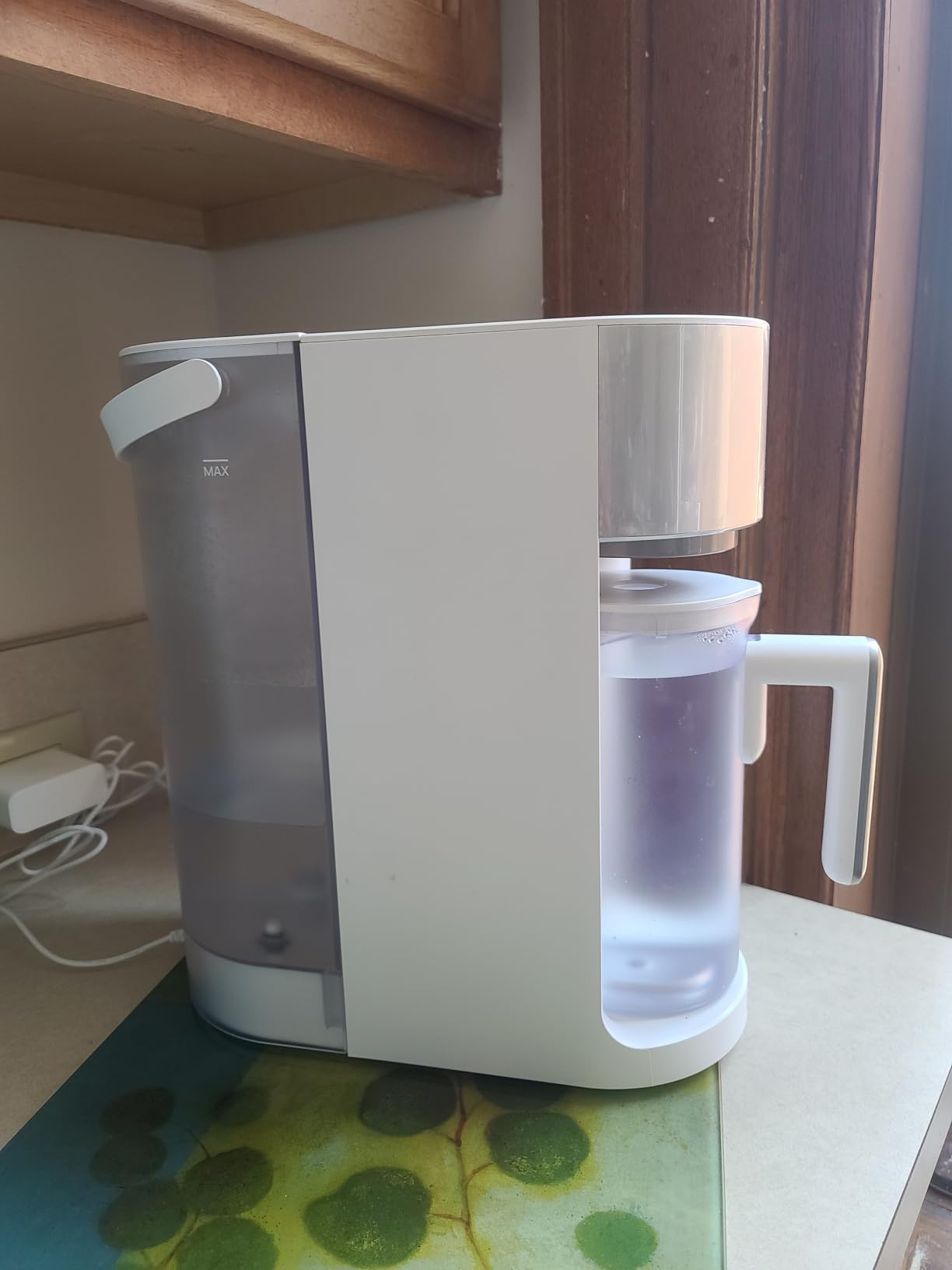 DREO Reverse Osmosis Water Filter Countertop, RO Filtration System, 3:1 Pure to Drain, TDS & Filter Life & Autofill Pitcher, Installation-Free, Self-Cleaning Water Purifier, RO Water Filter customer photo 2