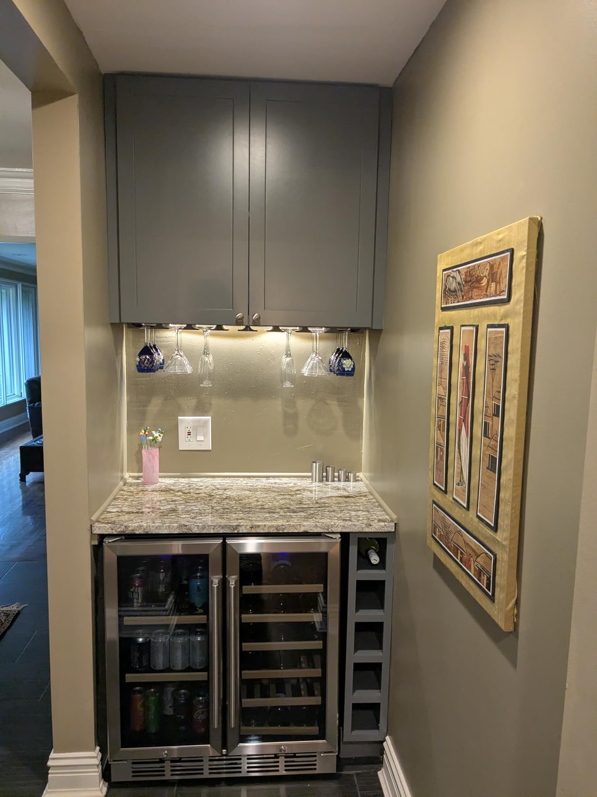 FoMup Wine Fridge 12 Bottles, Small Wine Cooler Refrigerator Freestanding with Digital Temperature Control Safety Lock, Frost Free for Red White Wine, Champagne customer photo 1