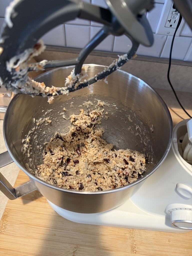 Martha Stewart 5.3QT Tilt Head Stand Mixer, 12 Speeds, Caviar Gray customer photo 2