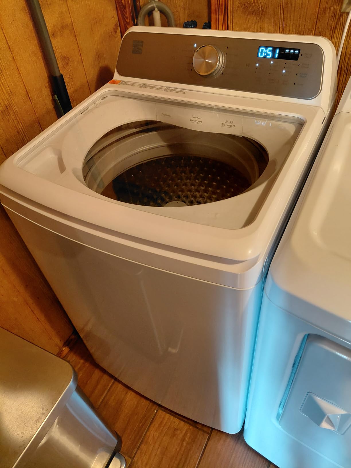 Kenmore 4.1 cu. ft. Top Load Washer with Triple Action Agitator - White | Triple Action Agitator for Tough Dirt & Stains - Reduce Laundry Time with Express Wash and AccelaWash - Touch Controls customer photo 2