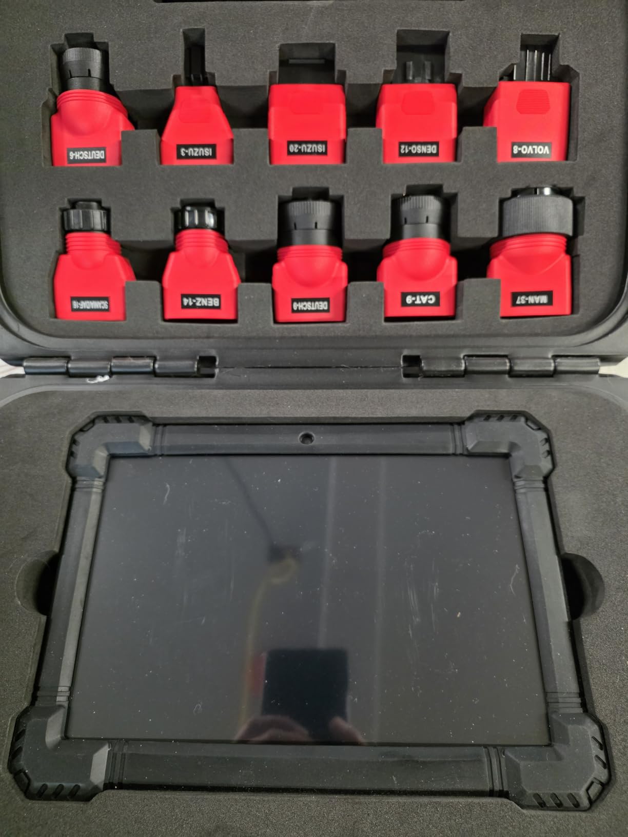 ANCEL X7HD PRO 10.1'' Heavy Duty Truck Scanner, Full-System Diesel Diagnostic Tool with DPF Regen, 42+ Reset, Bi-Directional and Active Test, ECU Coding, HDOBD/OBD2 Scanner for Diesel Trucks - Grey customer photo 2